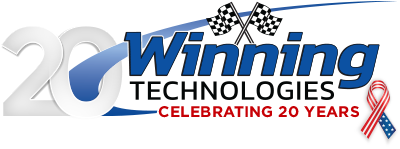 Winning Technologies celebrating 20 years logo